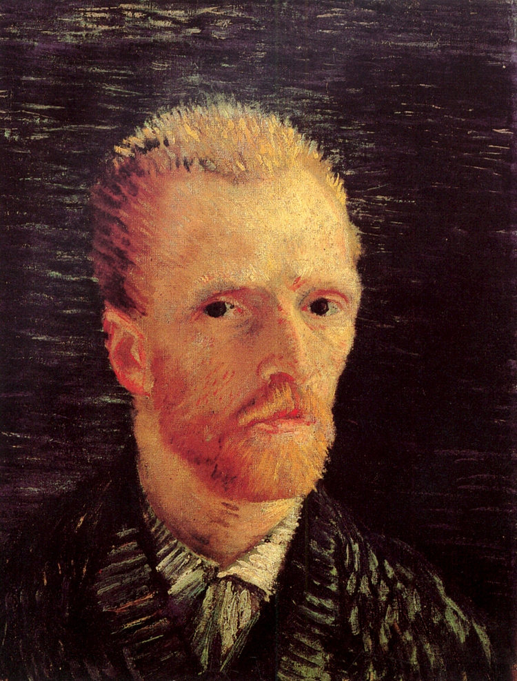 自画像 Self-Portrait (1887; Paris,France  )，文森特·梵高