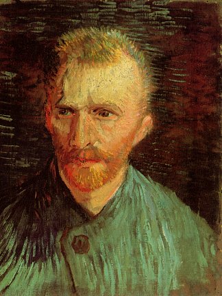 自画像 Self-Portrait (1887; Paris,France                     )，文森特·梵高