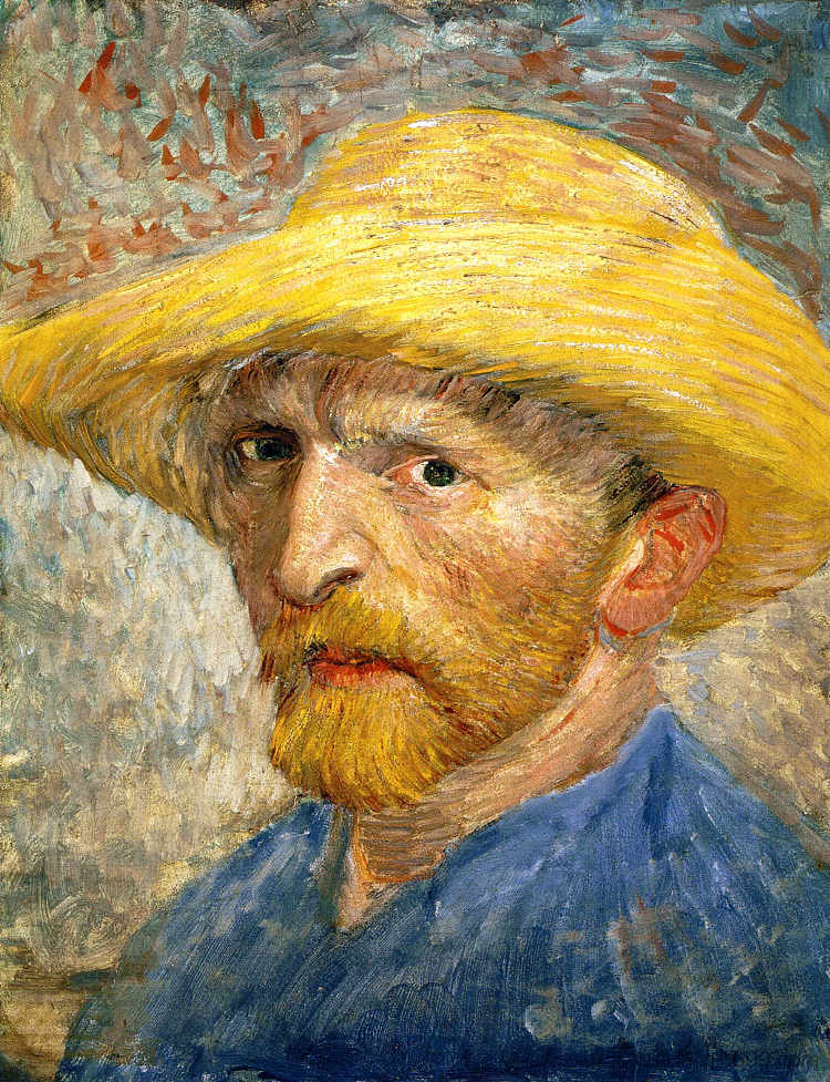 自画像 Self Portrait (1887; Paris,France ),文森特·梵高