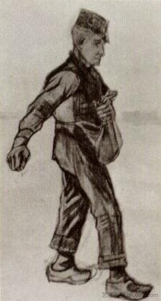 撒种 Sower (1881; Netherlands  )，文森特·梵高