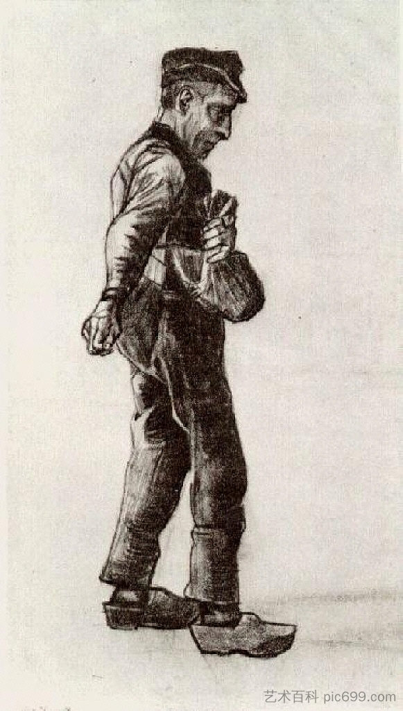 撒种 Sower (1881; Netherlands ),文森特·梵高