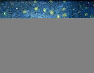 罗纳河上的星夜 Starry Night Over the Rhone (1888; Arles,Bouches-du-Rhône,France                     )，文森特·梵高