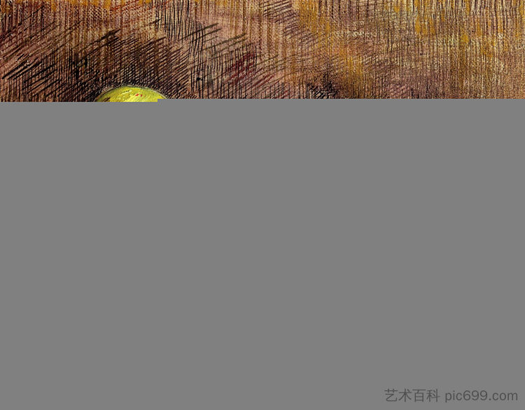 静物与盘子里的柠檬 Still Life with Lemons on a Plate (1887; Paris,France ),文森特·梵高