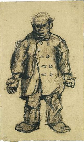 Stocky Man Stocky Man (1885; Nunen / Nuenen,Netherlands                     )，文森特·梵高