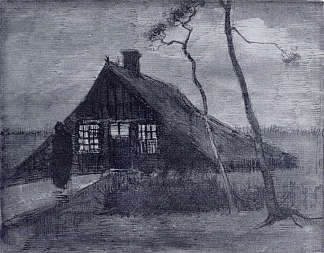 荒野中的帐篷 Tabernacle in the heath (c.1886; Paris,France                     )，文森特·梵高