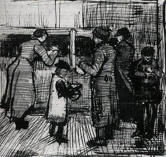 公共施粥所 The Public Soup Kitchen (1883; Haag / Den Haag / La Haye / The Hague,Netherlands                     )，文森特·梵高