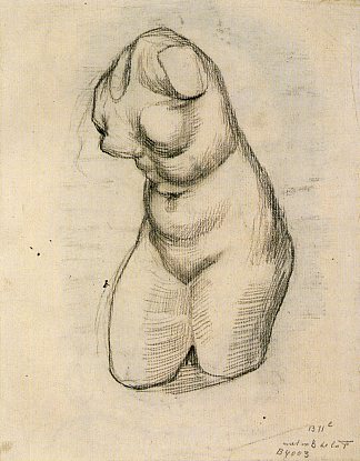 维纳斯躯干 Torso of Venus (1887; Paris,France                     )，文森特·梵高