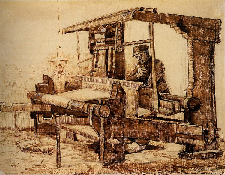 韦弗 Weaver (1884; Nunen / Nuenen,Netherlands  )，文森特·梵高