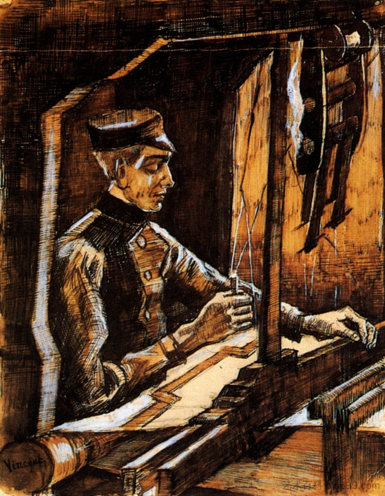 韦弗 Weaver (1884; Nunen / Nuenen,Netherlands ),文森特·梵高