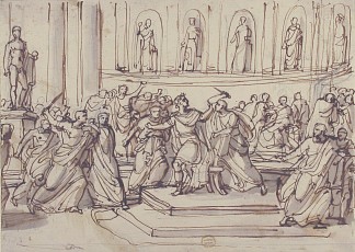 刺杀尤利乌斯·凯撒 Assassination of Julius Caesar (1793 – 1796)，文森佐·卡穆奇尼