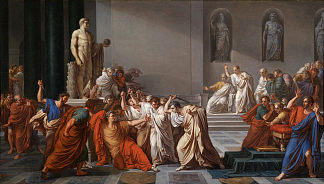 尤利乌斯·凯撒之死 The Death of Julius Caesar (1804 – 1806; Italy                     )，文森佐·卡穆奇尼