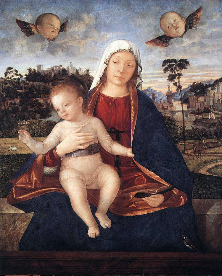 麦当娜和祝福的孩子 Madonna and Blessing Child (1510; Italy  )，维托雷·卡尔帕乔