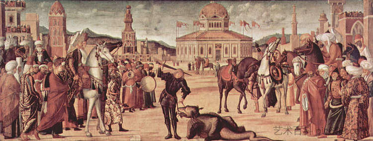 圣乔治的胜利 The Triumph of St. George (1501 - 1507; Italy ),维托雷·卡尔帕乔