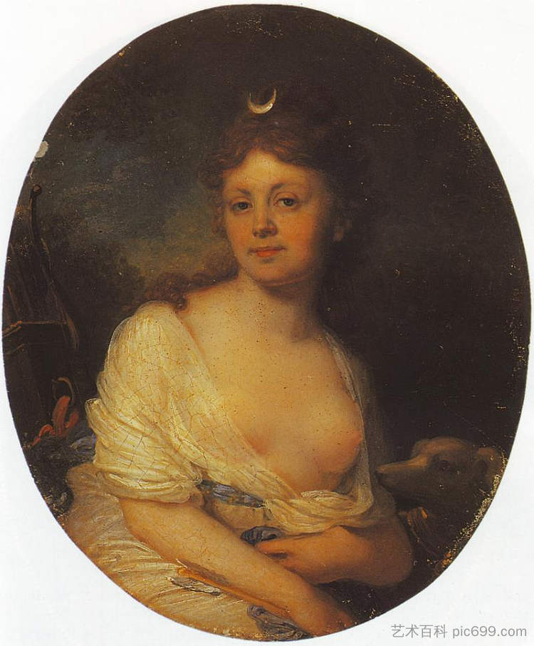 叶卡捷琳娜·里博珀伯爵夫人 Countess Ekaterina Riboper,弗拉基米尔博罗维科夫斯基