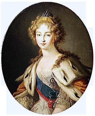 俄罗斯的伊丽莎白·阿列克谢耶夫娜·沙皇 Elisabeth Alexeievna Tsarina of Russia (1814)，弗拉基米尔博罗维科夫斯基