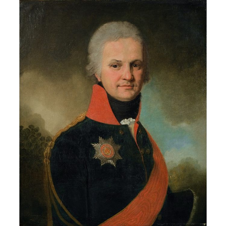 赫里斯托福·冯·本肯多夫的肖像 Portrait of Khristofor von Benckendorff (1796 - 1797)，弗拉基米尔博罗维科夫斯基
