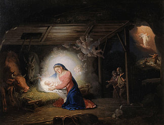 基督的诞生 The Nativity of Christ，弗拉基米尔博罗维科夫斯基