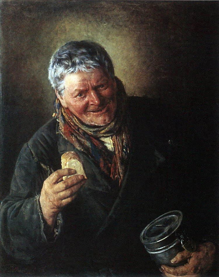 执事 A deacon (1871; Russian Federation ),费拉基米尔·马科夫斯基