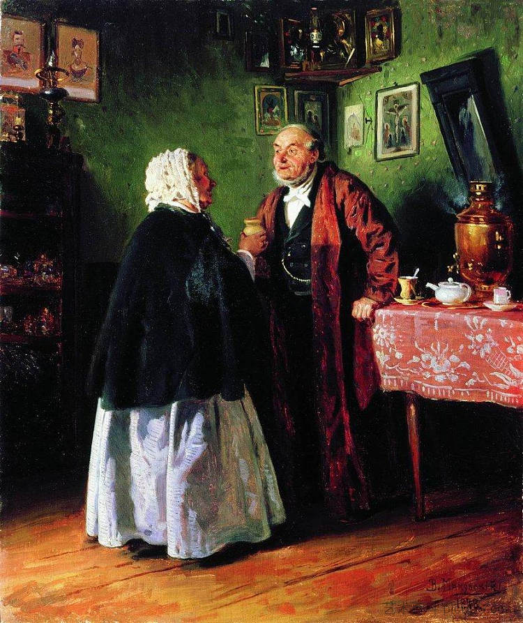 祝贺 Congratulations (1878; Russian Federation ),费拉基米尔·马科夫斯基