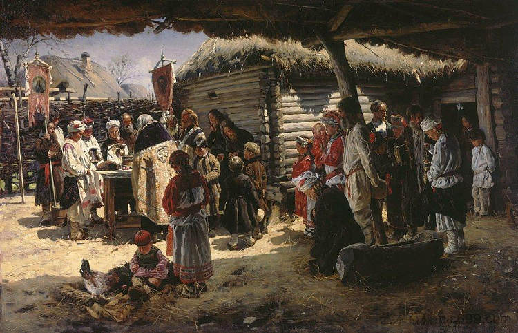 复活节弥撒 Easter Mass (1887 - 1888; Russian Federation ),费拉基米尔·马科夫斯基
