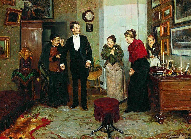 第一层外套 The first coat (1892; Russian Federation ),费拉基米尔·马科夫斯基
