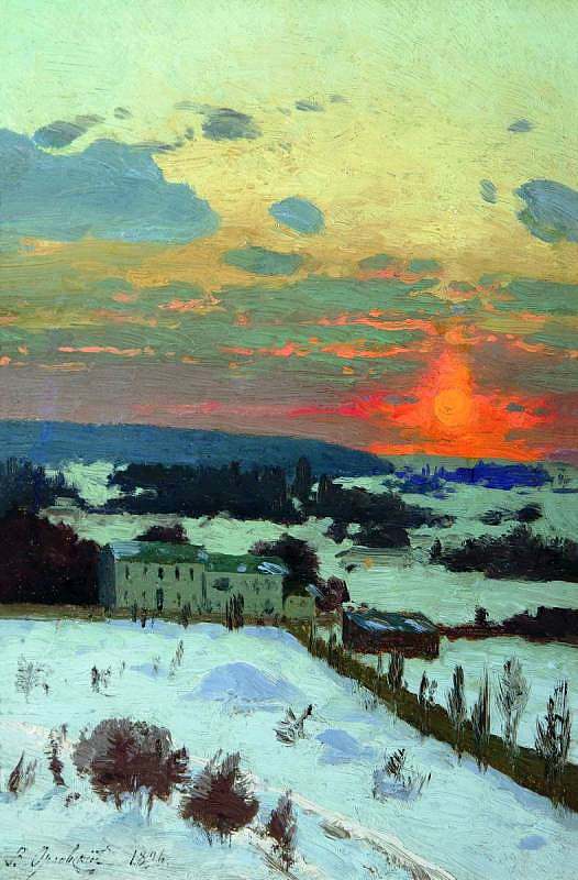 日落 Sunset (1896)，弗拉基米尔奥尔洛夫斯基