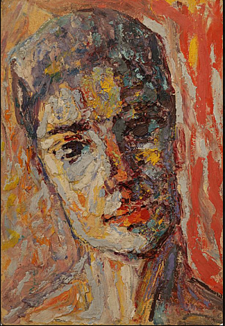 哈利娜·亚布隆斯卡的肖像 Portrait of Halyna Yablonska (1966)，武登·巴克利茨基