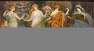 四季的面具 A Masque for the Four Seasons (1909)，沃尔特·克兰