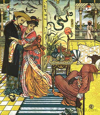 青蛙王子和其他故事 The Frog Prince and other stories (1874)，沃尔特·克兰