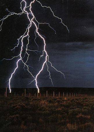 闪电场 The Lightning Field (1977)，沃尔特·德·玛丽亚