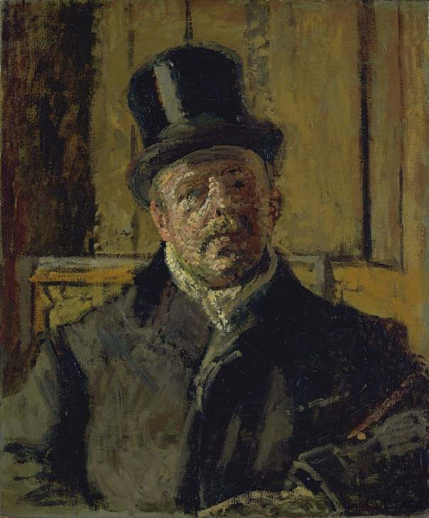 雅克-埃米尔·布兰奇 Jacques-Emile Blanche (c.1910)，华特·席格