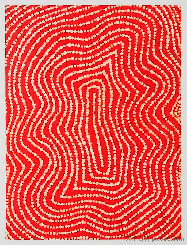 无题 Untitled (2009)，Warlimpirrnga Tjapaltjarri