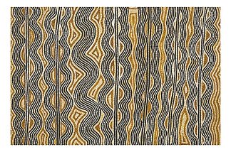 无题（与塔库尔遗址相关的设计） Untitled (Designs Associated with the Site of Tarkul) (1998)，Warlimpirrnga Tjapaltjarri