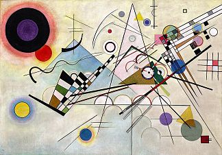 组成 8 Composition 8 (1923; Germany                     )，瓦西里·康定斯基