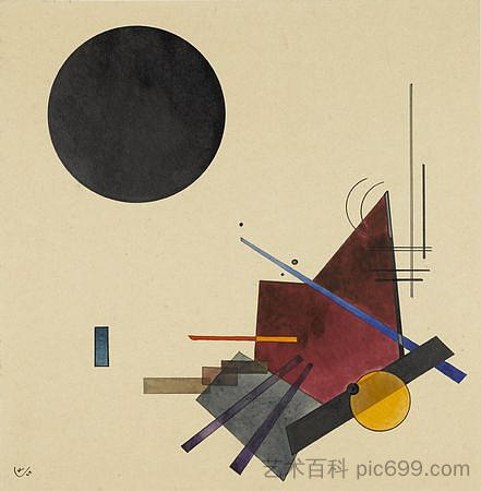 黑色关系 Black Relationship (1924; Germany ),瓦西里·康定斯基