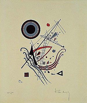 蓝 Blue (1922; Germany                     )，瓦西里·康定斯基