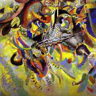 神游 Fugue (1914; Moscow,Russian Federation                     )，瓦西里·康定斯基