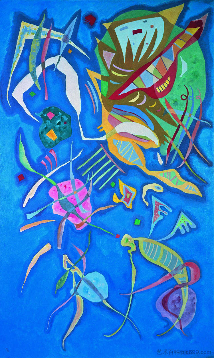 分组 Grouping (1937),瓦西里·康定斯基