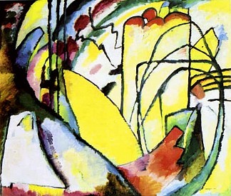 即兴创作 10 Improvisation 10 (1910; Germany                     )，瓦西里·康定斯基