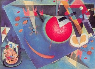 蓝 Blue (1925)，瓦西里·康定斯基