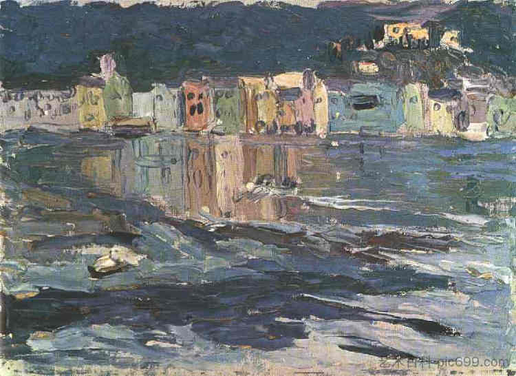 圣玛格丽特 Santa Marguerite (1906),瓦西里·康定斯基