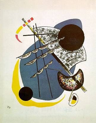 小世界2 Small worlds II (1922; Germany                     )，瓦西里·康定斯基