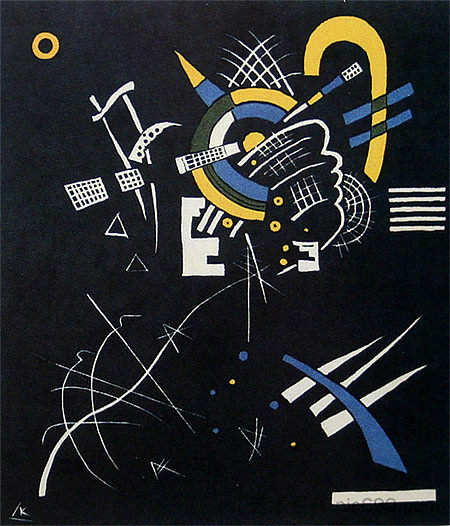小世界七 Small Worlds VII (1922; Germany  )，瓦西里·康定斯基