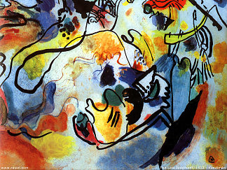 最后的审判 The last judgment (1912; Munich / Monaco,Germany                     )，瓦西里·康定斯基