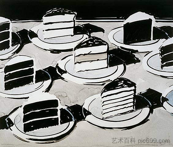 蛋糕片 Cake Slices (1963)，伟恩·第伯