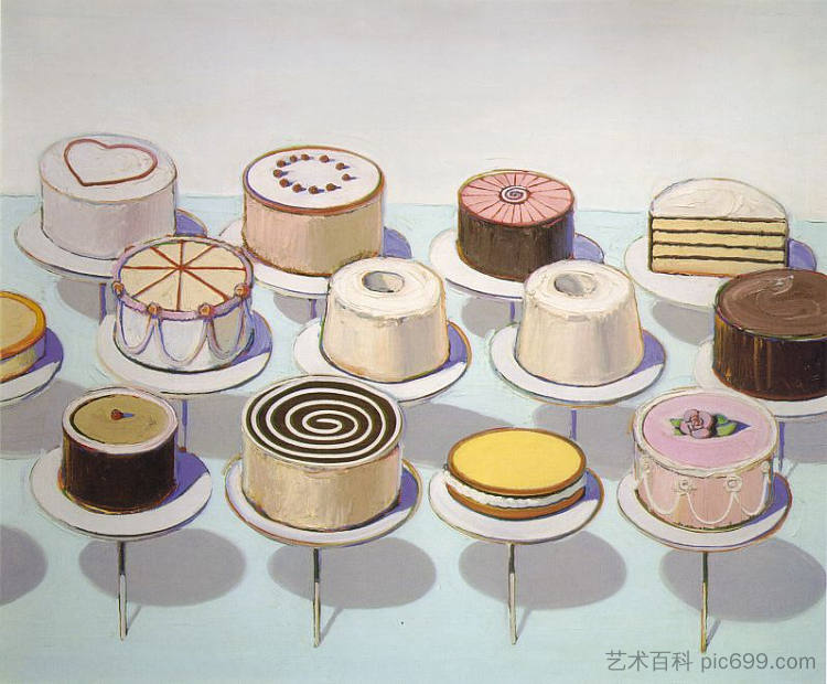蛋糕 Cakes (1963),伟恩·第伯