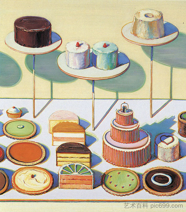蛋糕和馅饼 Cakes and Pies (1995)，伟恩·第伯
