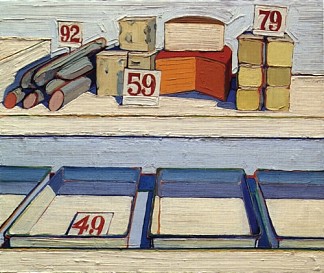 熟食柜台 Delicatessen Counter (1962)，伟恩·第伯