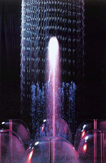 活喷泉 Living Fountain (1980 - 1988)，蔡文英