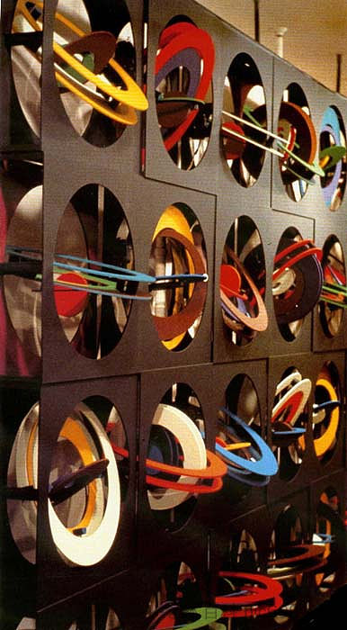 多动力墙 Multikinetic Wall (1965)，蔡文英